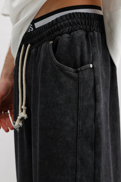 Baggy Fit Eşofman Alt V80-43