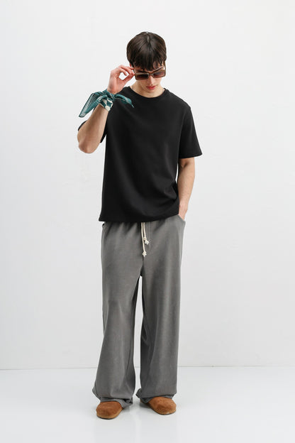 Baggy Fit Eşofman Alt V80-43