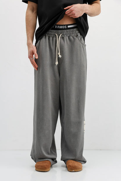 Baggy Fit Eşofman Alt V80-43