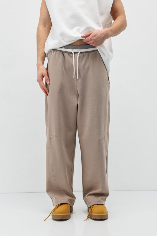 Bağcıklı Baggy Fit Eşofman Alt