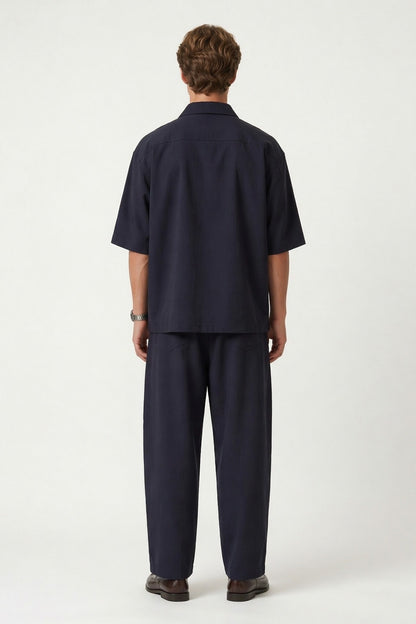 Süper Baggy Fit Esnek Kumaş Pantolon