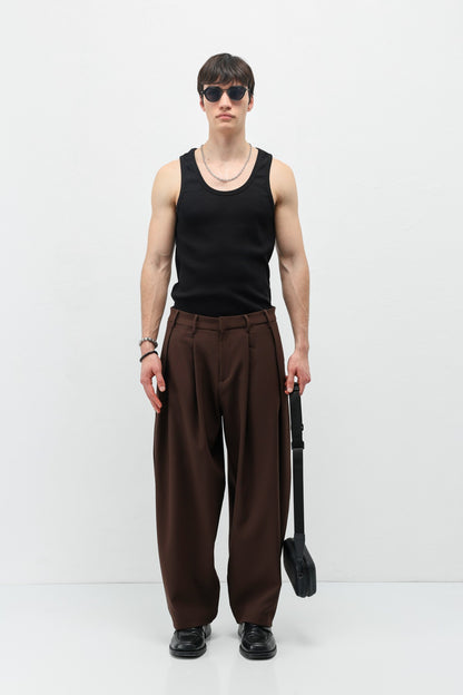 Barrel Fit Tailored Pantolon
