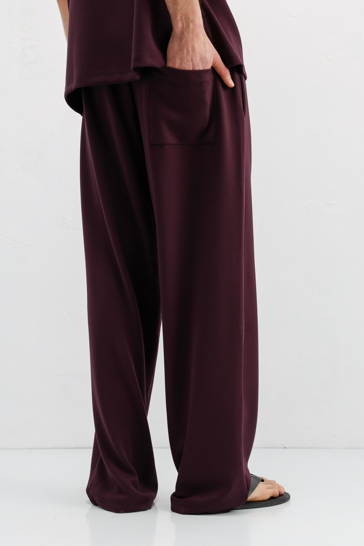 Modal Karışımlı Baggy Eşofman Alta
