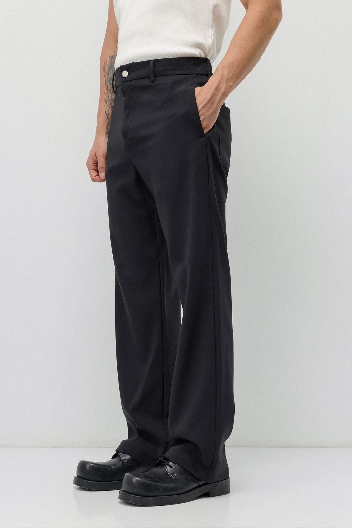 Flare Fit Kumaş Pantolon