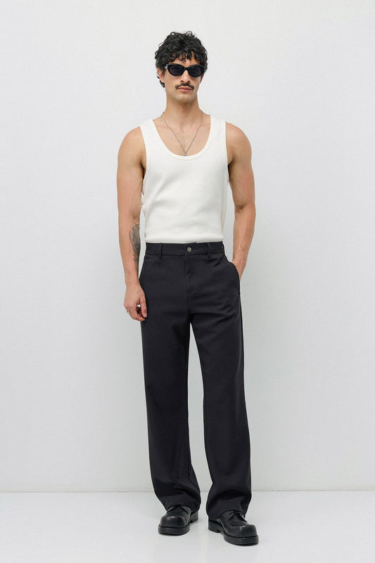Flare Fit Kumaş Pantolon