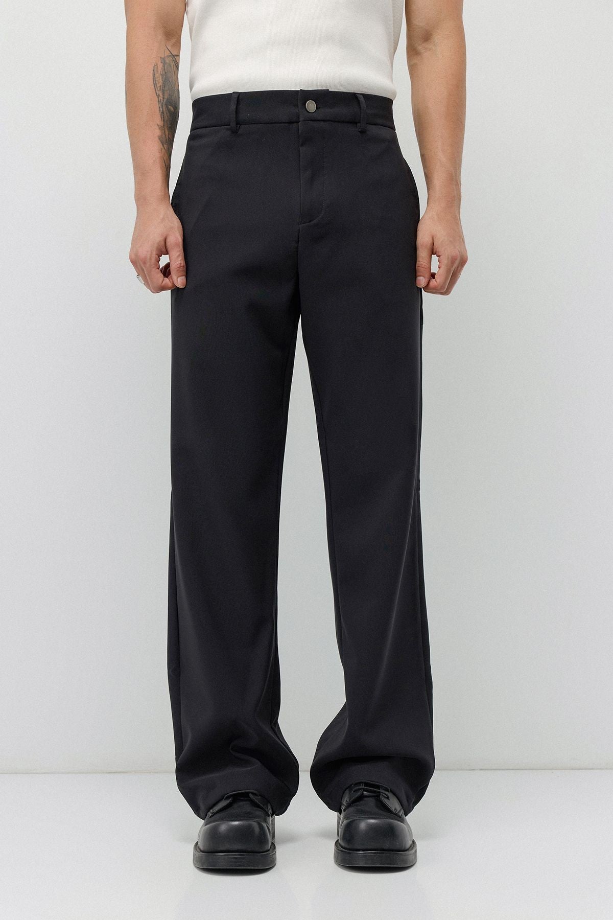 Flare Fit Kumaş Pantolon