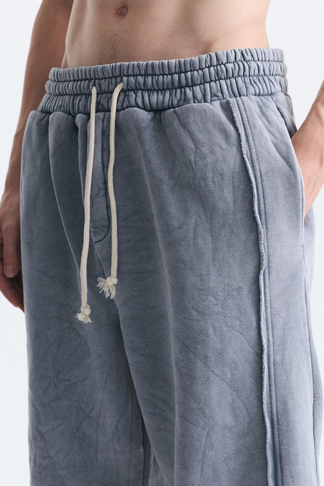 Super Baggy Şerit Detaylı Eşofman Altı