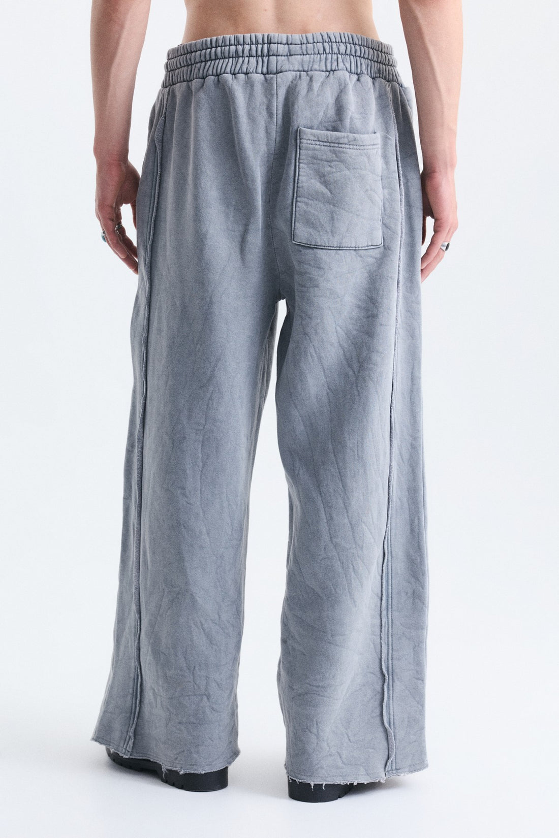 Super Baggy Şerit Detaylı Eşofman Altı