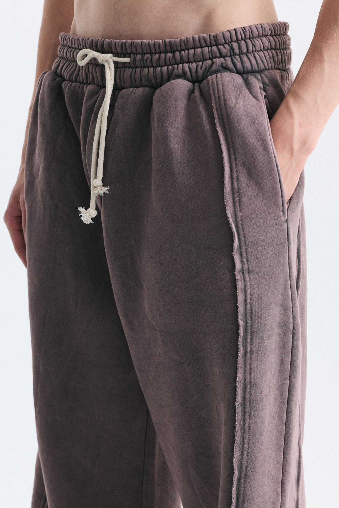 Super Baggy Şerit Detaylı Eşofman Altı