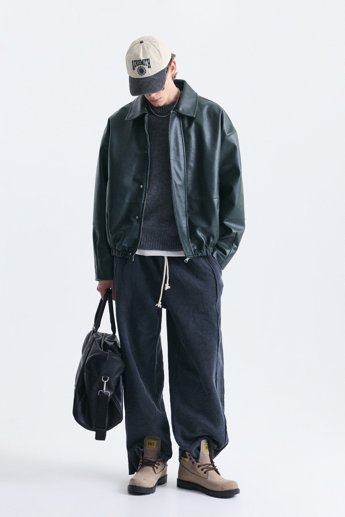 Super Baggy Şerit Detaylı Eşofman Altı