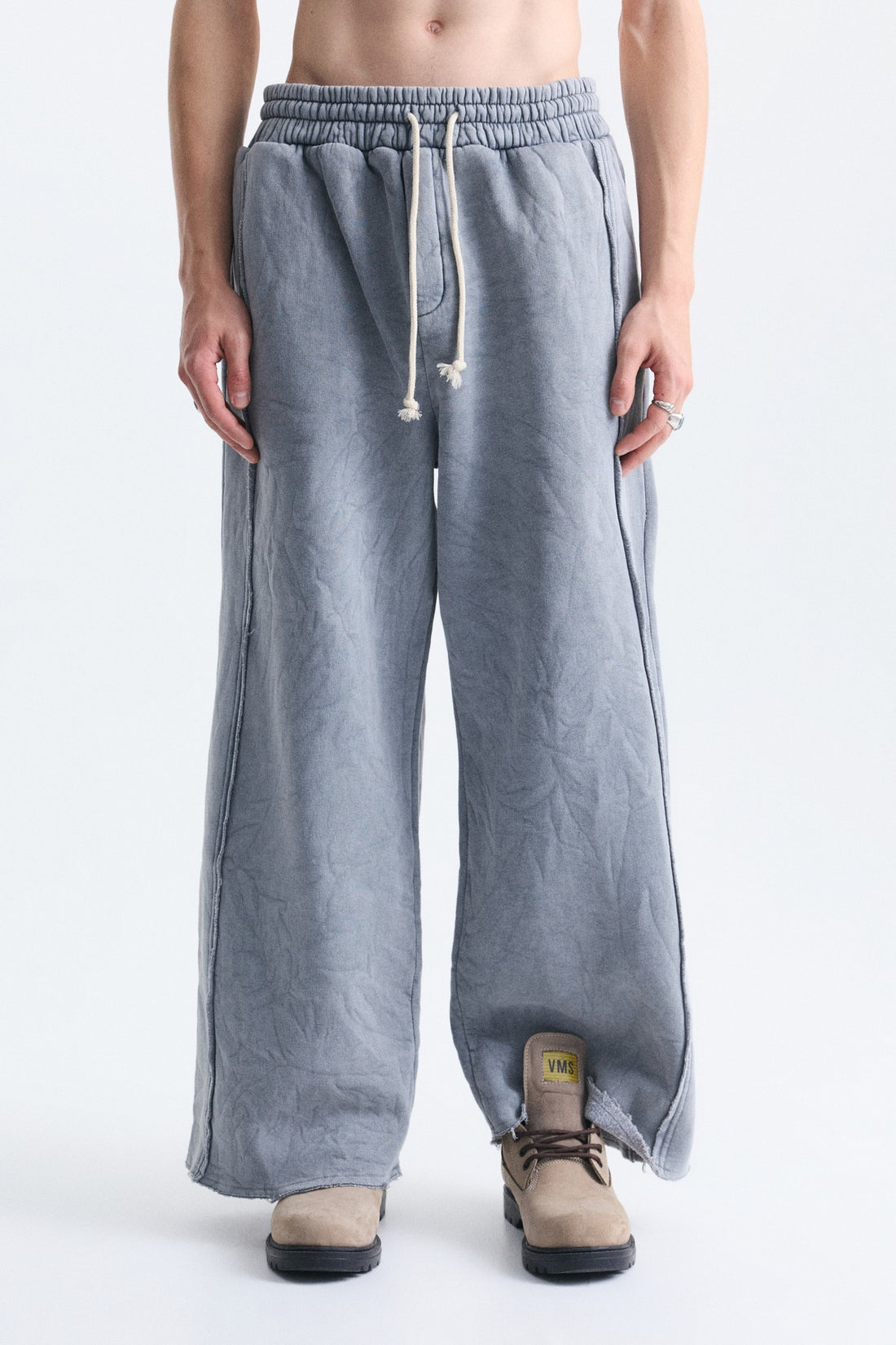 Super Baggy Şerit Detaylı Eşofman Altı