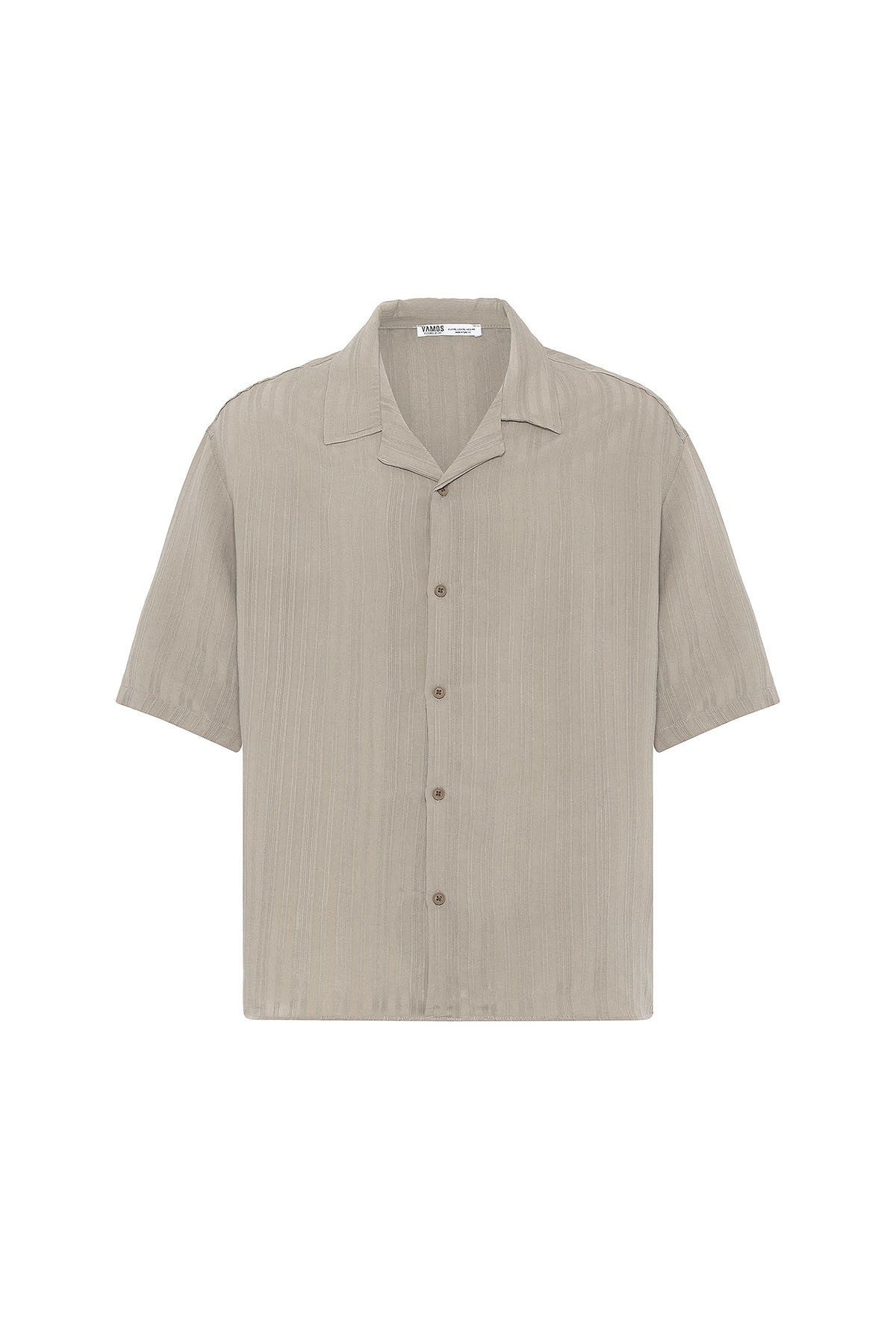 Oversize Modal Kumaş Şort Gömlek Takım