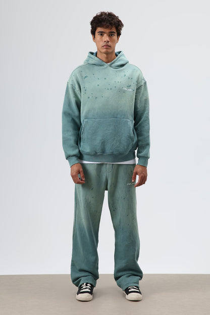 Yıkamalı Oversize Eşofman Takım