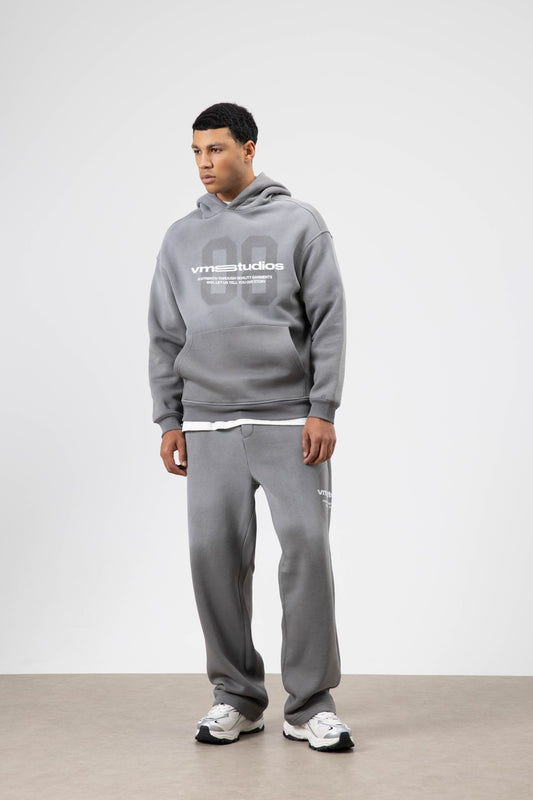 Oversize Baskılı Eşofman Takım
