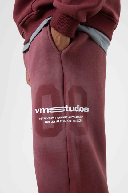Oversize Baskılı Eşofman Takım