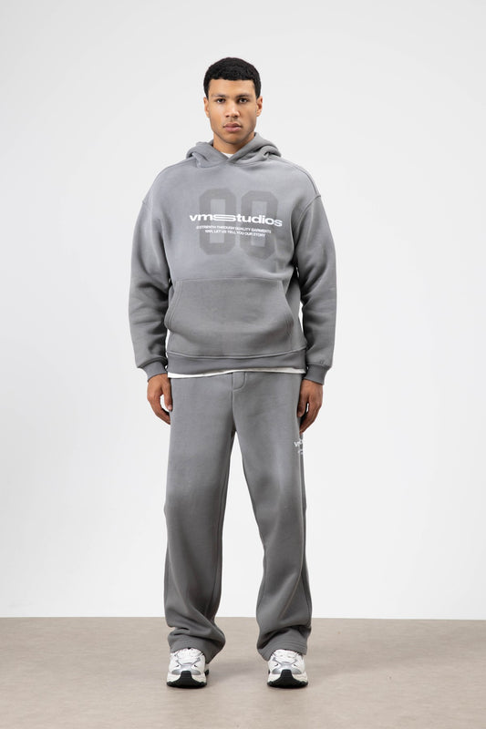 Oversize Baskılı Eşofman Takım