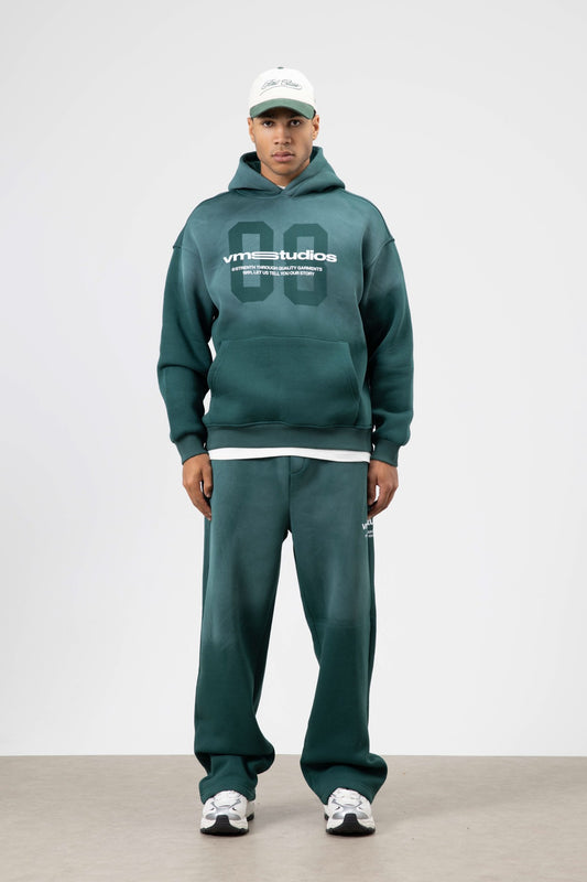 Oversize Baskılı Eşofman Takım