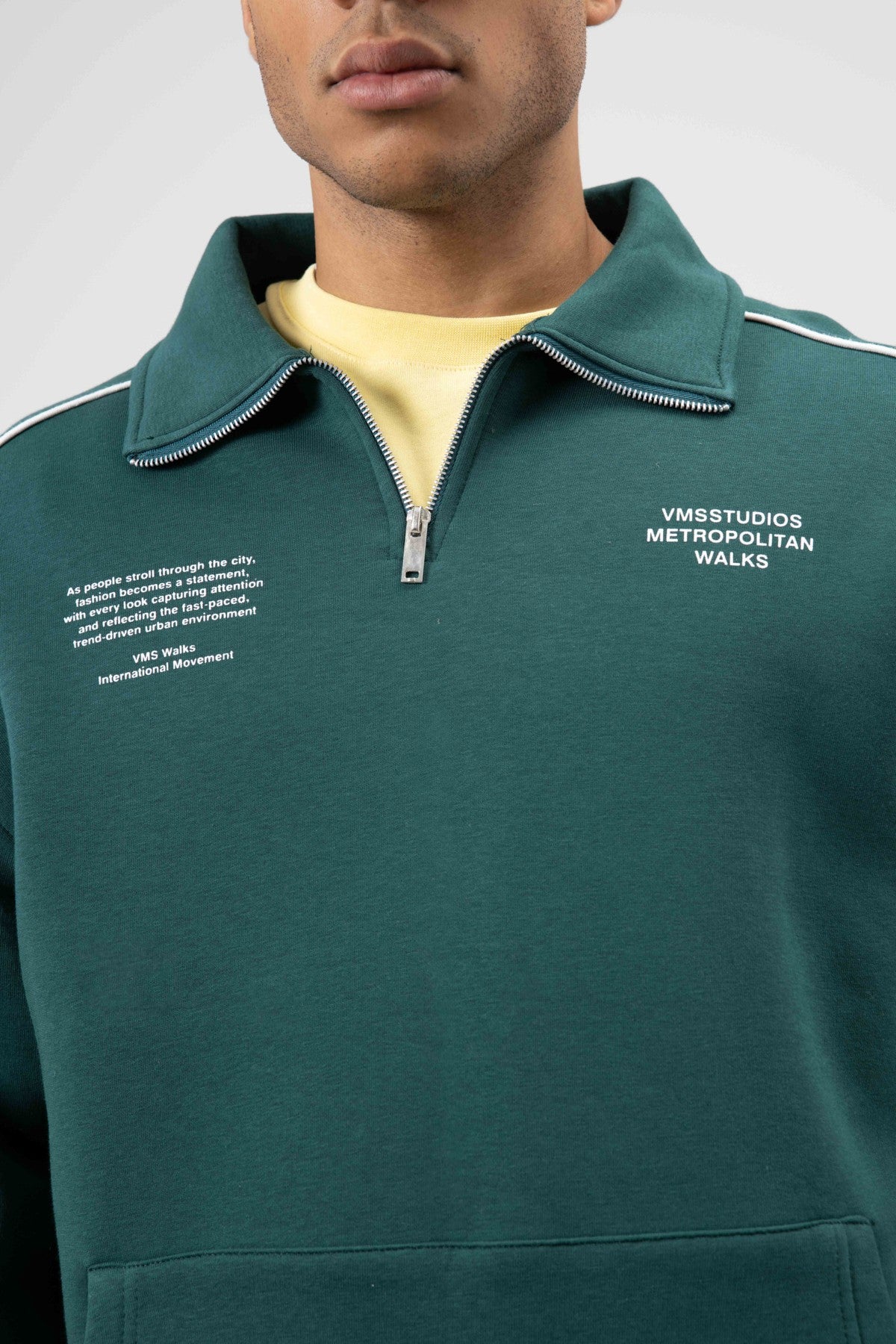 Çizgi Detaylı Oversize Eşofman Takım V90-18