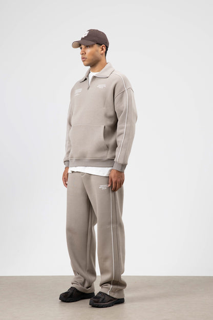 Çizgi Detaylı Oversize Eşofman Takım