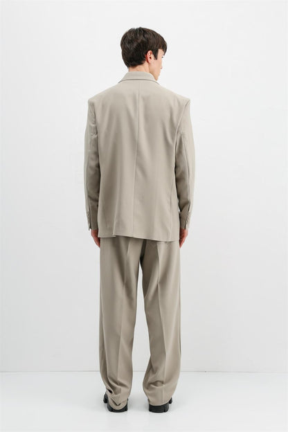 Oversize Kruvaze Takım Elbise