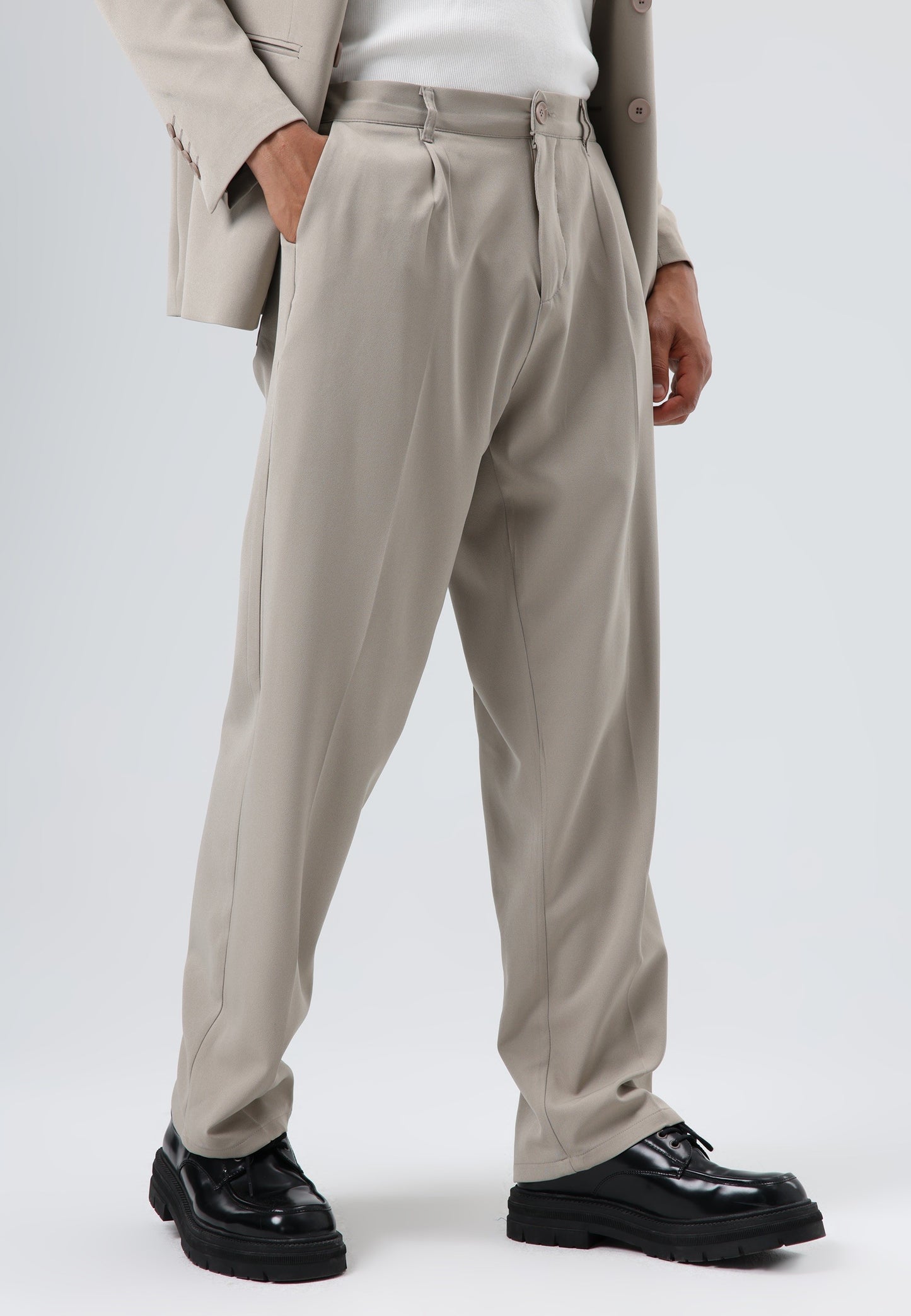 Oversize Kruvaze Takım Elbise
