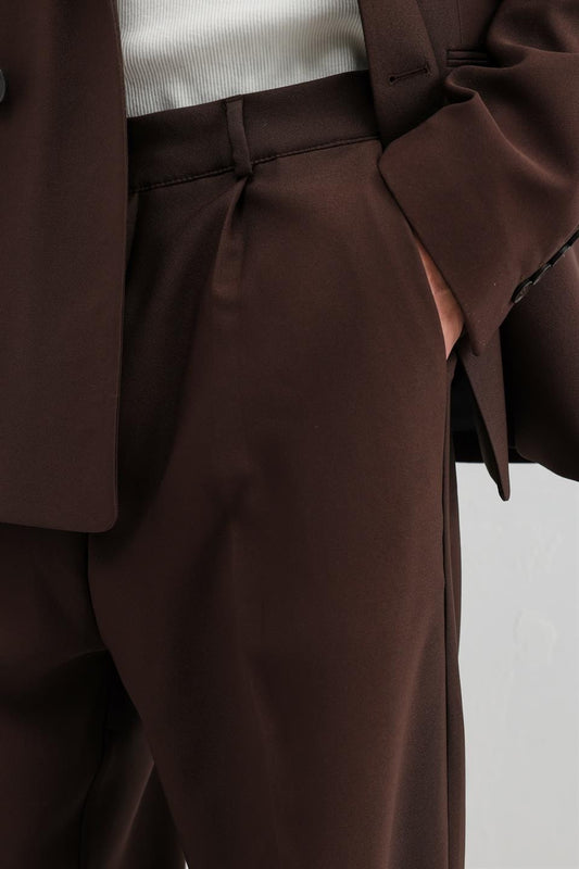 Oversize Kruvaze Takım Elbise