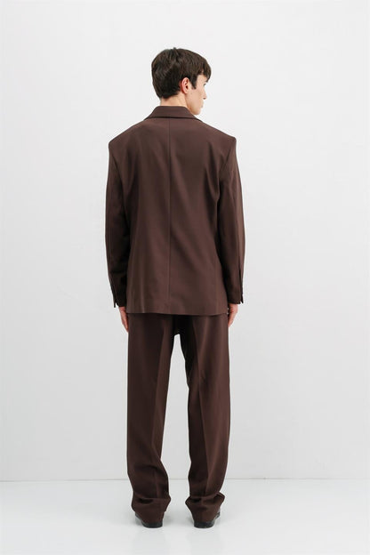 Oversize Kruvaze Takım Elbise
