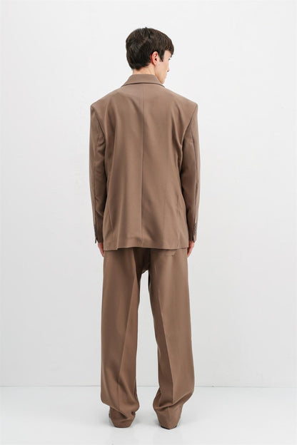 Oversize Kruvaze Takım Elbise