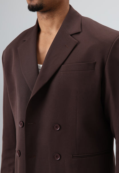 Oversize Kruvaze Takım Elbise