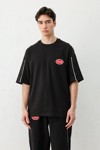 Oversize Champ Baskılı Eşofman Takım