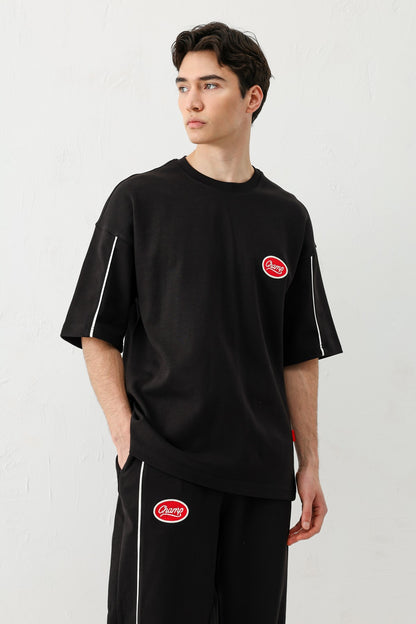 Oversize Champ Baskılı Eşofman Takım