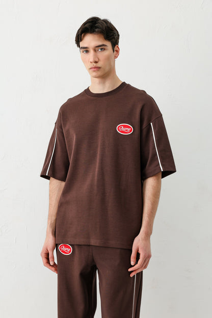 Oversize Champ Baskılı Eşofman Takım