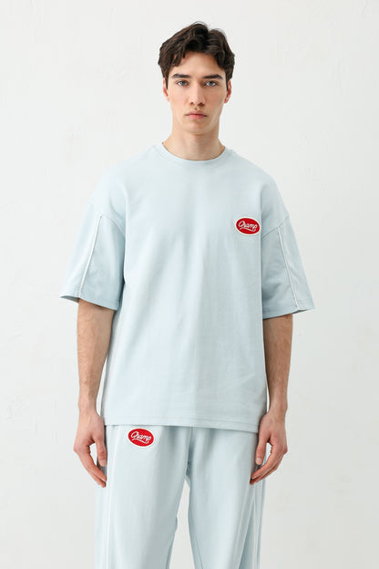 Oversize Champ Baskılı Eşofman Takım