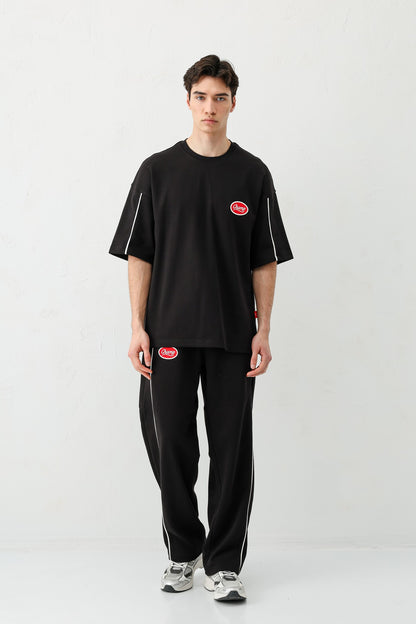 Oversize Champ Baskılı Eşofman Takım