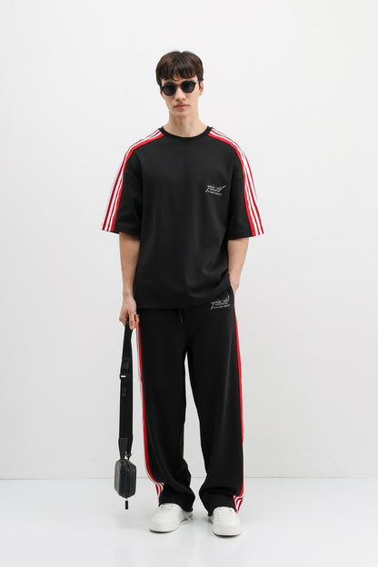 Oversize Baskılı Eşofman Takım