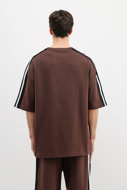 Oversize Baskılı Eşofman Takım