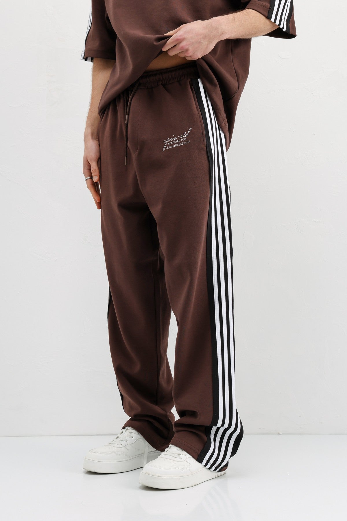 Oversize Baskılı Eşofman Takım