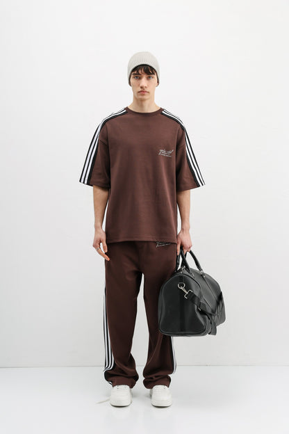 Oversize Baskılı Eşofman Takım