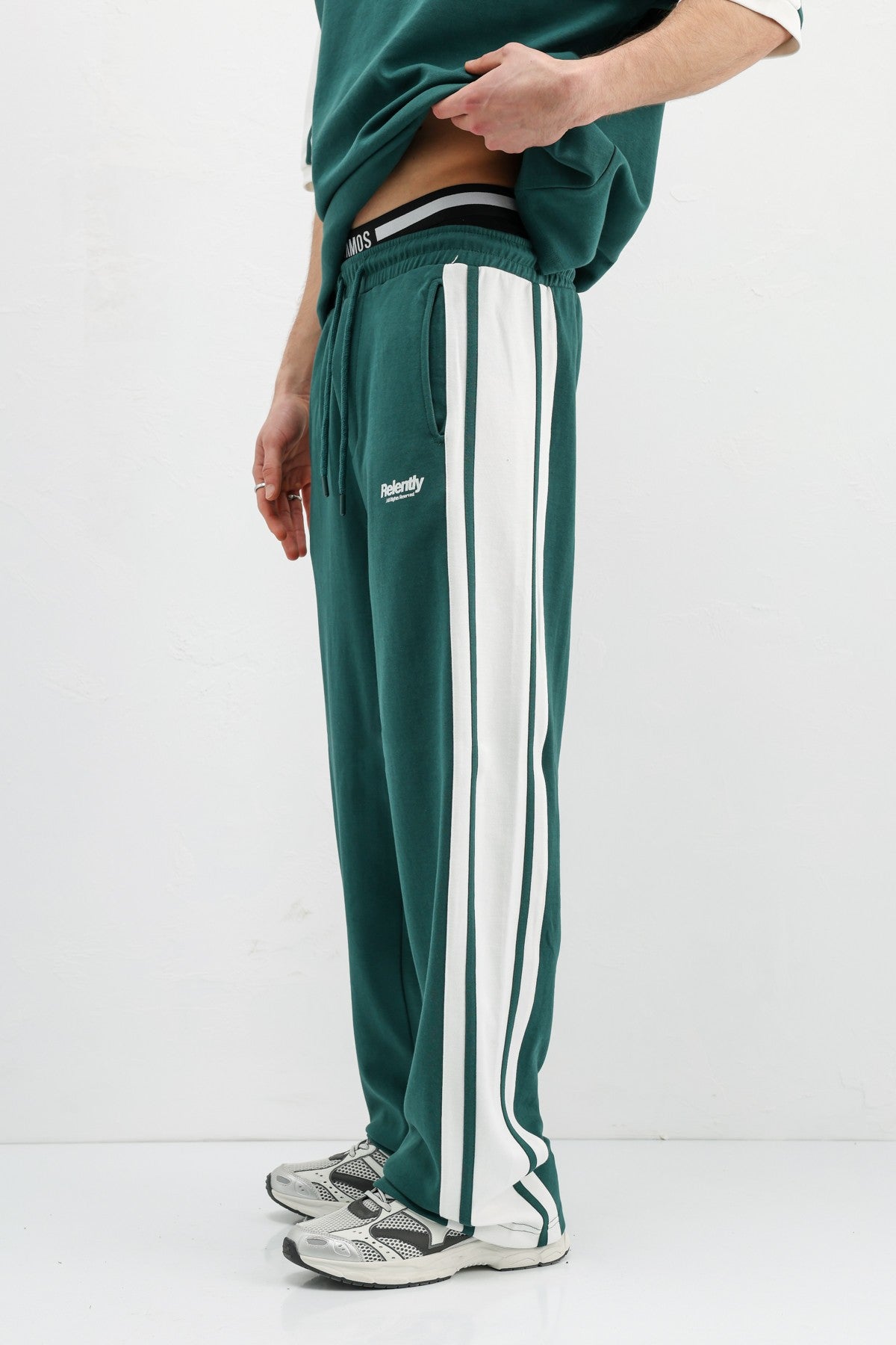 Oversize Baskılı Eşofman Takım