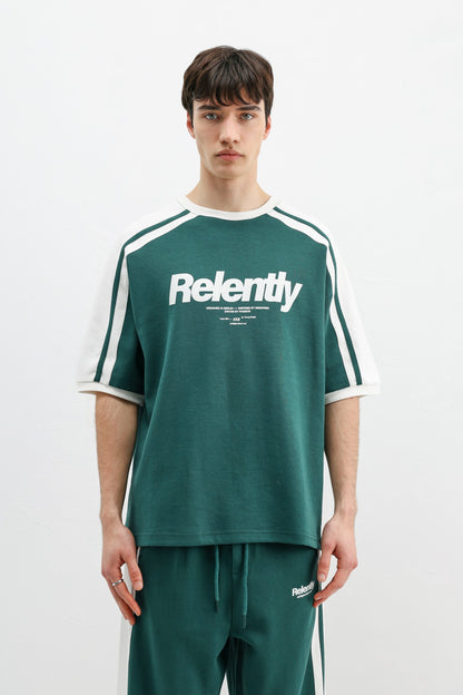 Oversize Baskılı Eşofman Takım
