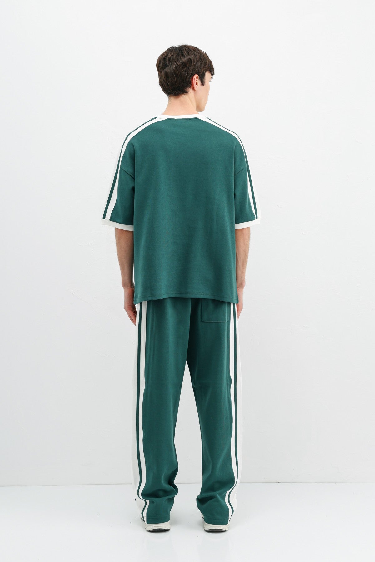 Oversize Baskılı Eşofman Takım