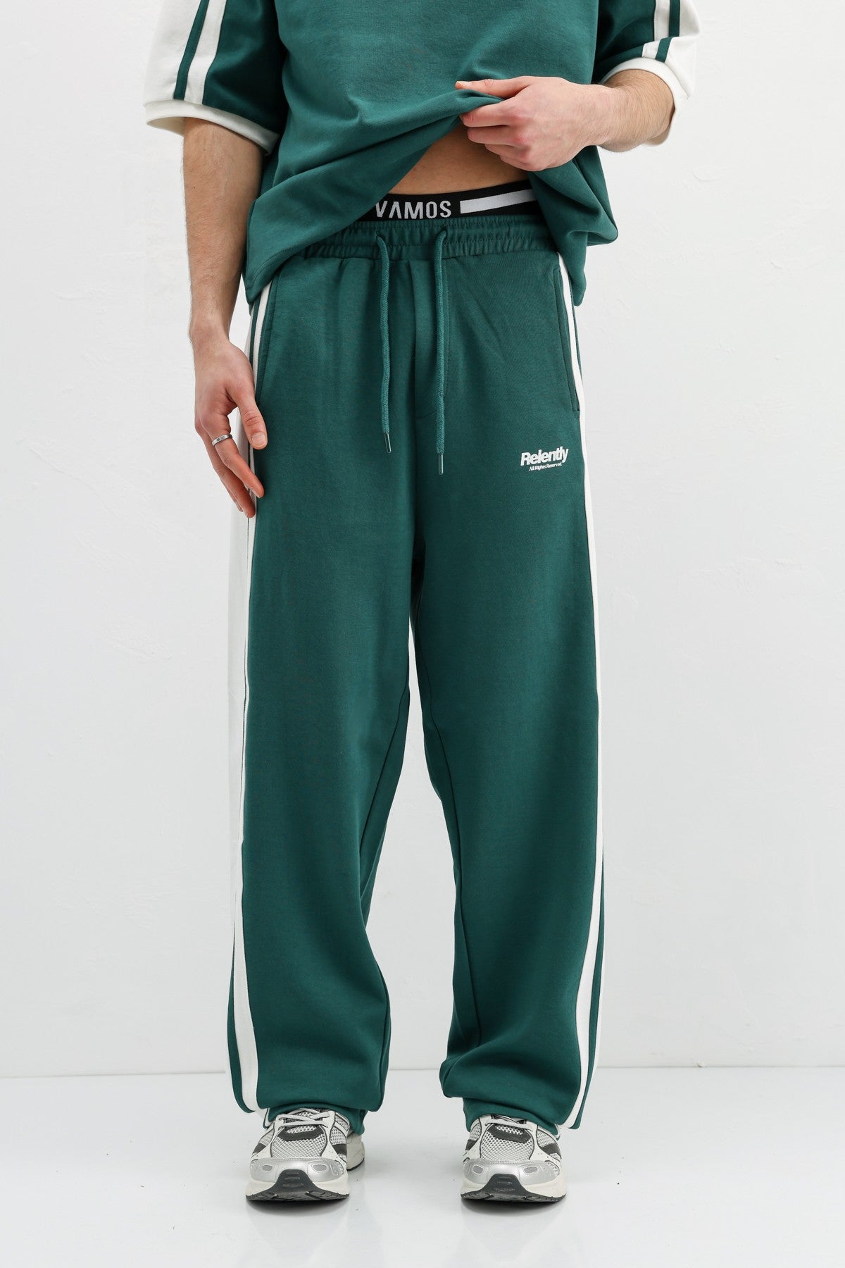 Oversize Baskılı Eşofman Takım