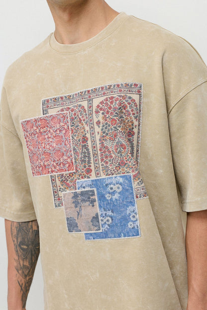 Oversize Baskılı Eşofman Takım