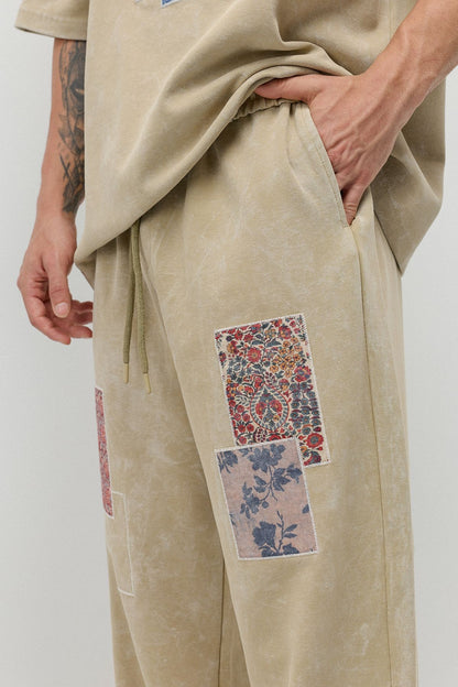 Oversize Baskılı Eşofman Takım