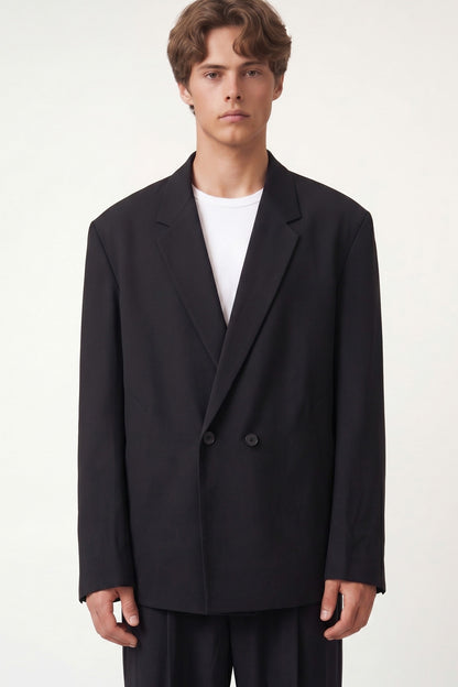 Oversize Lyocell Karışımlı Takım