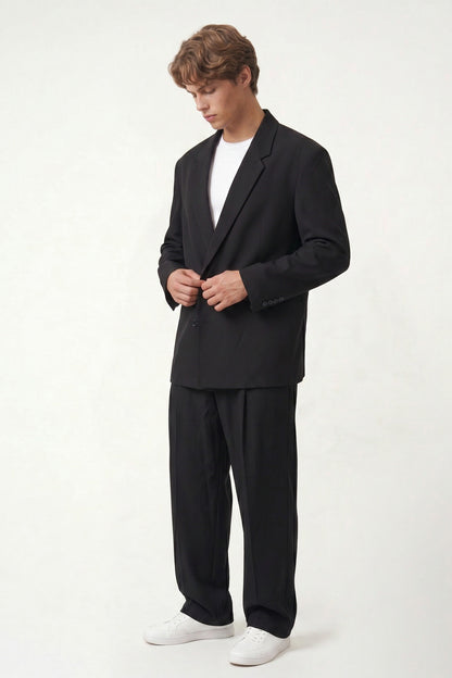 Oversize Lyocell Karışımlı Takım