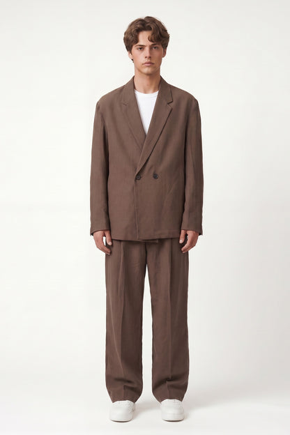 Oversize Lyocell Karışımlı Takım