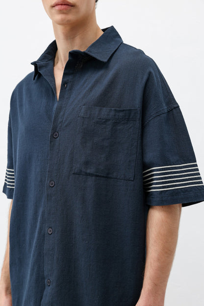 Oversize Keten Alt Üst Takım