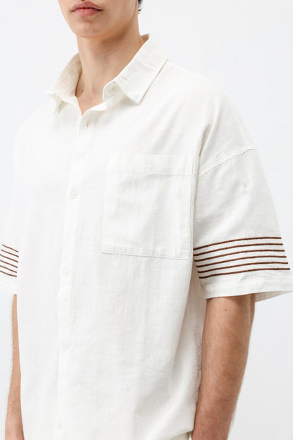 Oversize Keten Alt Üst Takım