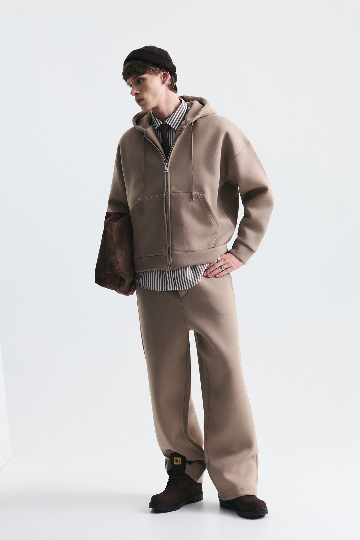 Fermuar Kapama Sweatshirt Takım
